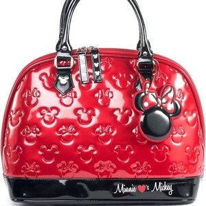 Loungefly Mickey and Minnie Purse Disney Embossed Bag NWT​